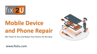 Mobile Device and Phone Repair