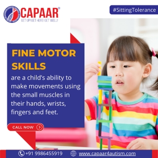 Fine Motor Skills for Autism | Best Autism Centre in Bangalore | CAPAAR