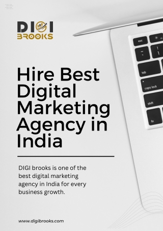 Hire Best Digital Marketing Agency in India - DIGI Brooks