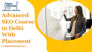 Advanced SEO Course in Delhi With Placement