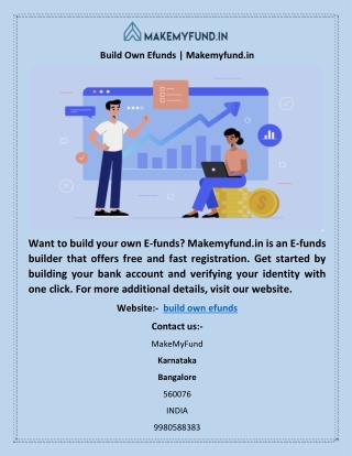 Build Own Efunds | Makemyfund.in