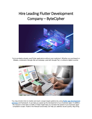 Flutter App Development Company