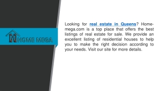 Real Estate in Queens   Home-mega.com