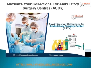 Maximize Your Collections For Ambulatory Surgery Centres (ASCs)