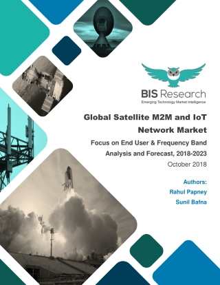 Satellite M2M and IoT Network Market