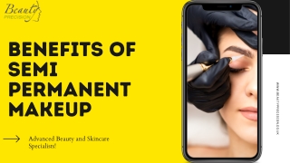 Benefits of Semi Permanent Makeup