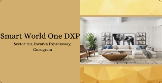 Smart World One DXP Gurgaon - PDF