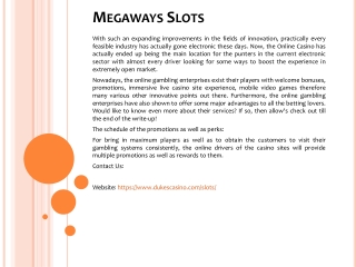 Megaways Slots