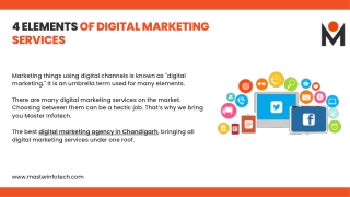 Elements of  Digital Marketing | Master Infotech