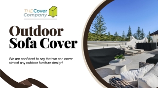 Outdoor Sofa Cover at The Cover Company
