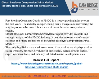 Baselayer Compression Shirts Market report