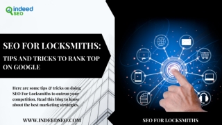 SEO For Locksmiths:  Website Optimization-Best SEO Tips | IndeedSEO