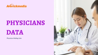 Physicians data