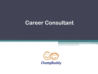 Career Consultant - ChampBuddy
