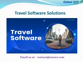 Travel Software Solutions