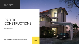 Best Construction Company in Bangalore