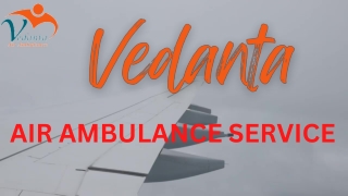 Vedanta Air Ambulance Service in Jaipur & Jammu