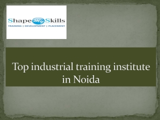 Top industrial training institute in Noida