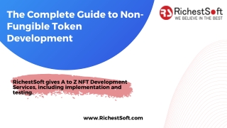 A Beginner's Guide to Non-Fungible Tokens (NFT) | Richestsoft