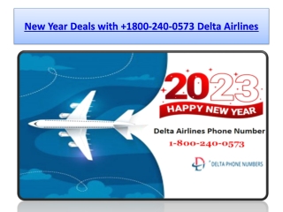 Delta Airlines (800) 240-0573 Flights | New Year Deals Sale 2023