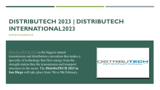 DistribuTECH 2023 San Diego