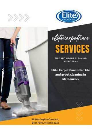 Commercial Tile and Grout Cleaning Melbourne| Upholstery Cleaning Melbourne