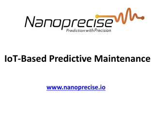 5 Benefits of IoT-Based Predictive Maintenance - Nanoprecise