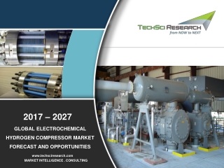 Electrochemical Hydrogen Compressor Market Is Projected To Grow At CAGR of 13.96