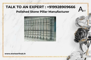 Polished Stone Pillar Manufacturer - Call Now 9928909666