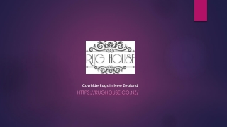 Cowhide Rugs In New Zealand