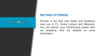 Hair Salon Sri Petaling    kimarie.com.my