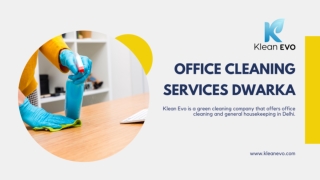 Office Cleaning Services Dwarka