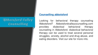 Counselling Abbotsford   Abbotsfordvalleycounselling.com