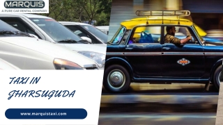 Find the best Taxi in Jharsuguda