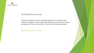 Trip Planning Software Australia  Techtonika-autolink.com