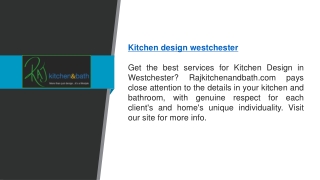 Kitchen Design Westchester  Rajkitchenandbath.com