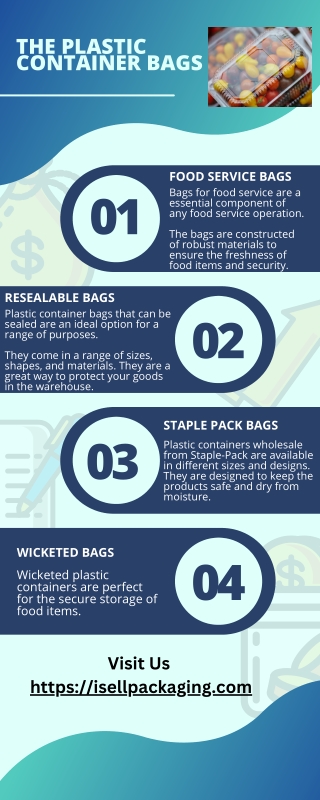 The Plastic Container Bags