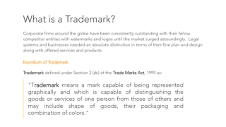 Trademark registration