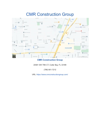 CMR Construction Group