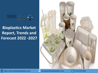 Bioplastics Market Size Pdf 2022-2027 Syndicated Analytics