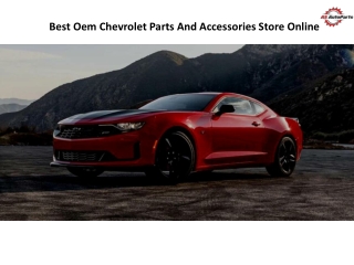 Best Oem Chevrolet Parts And Accessories Store Online