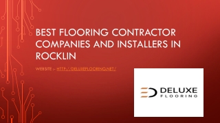 Best Flooring Contractor Companies and Installers in Rocklin