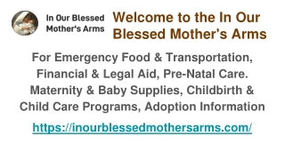 Get the best Emergency food supply NGO - Inourblessedmothersarms