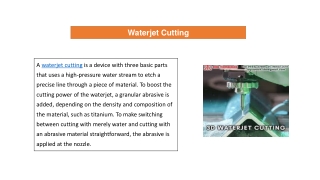 aqua waterjet