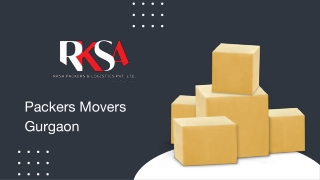 Packers Movers Gurgaon, Movers Packers Gurgaon