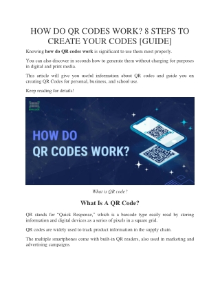 How Do QR Codes Work? 5 Best Practices [UPDATED]
