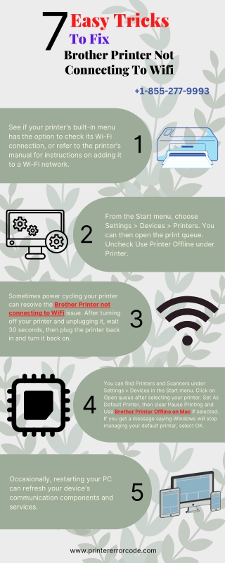 7 Easy Tricks to Fix Brother Printer Not Connecting To Wifi