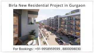 Birla New Residential Project in Gurgaon Brochure, Birla New Residential Project