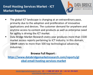 Email Hosting Services Market - Industry Trends and Forecast to 2028