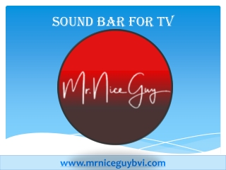 Sound Bar for Tv - Mrniceguybvi